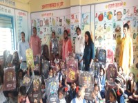 Sanitation facilities inauguration at Mangaon School